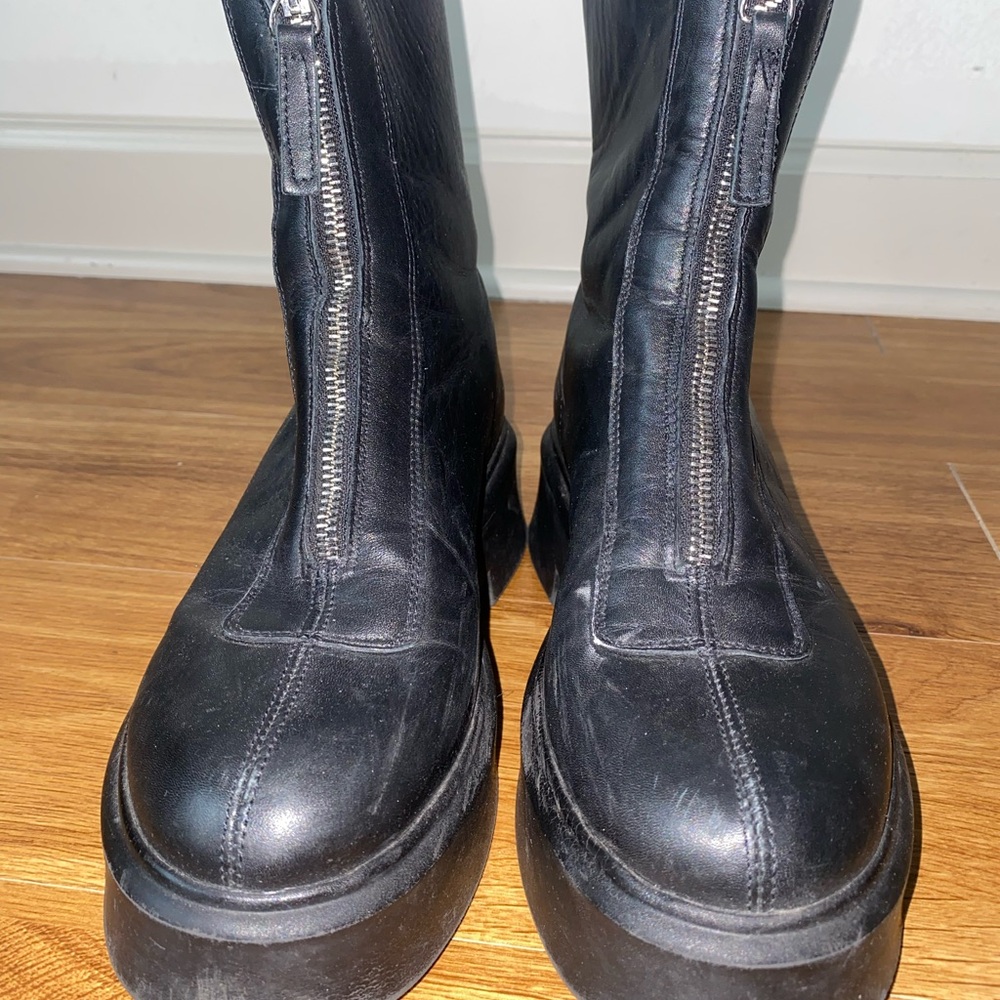 Steve Madden Jones Bootie Women Size 8 Used Color Black - Picture 3 of 9